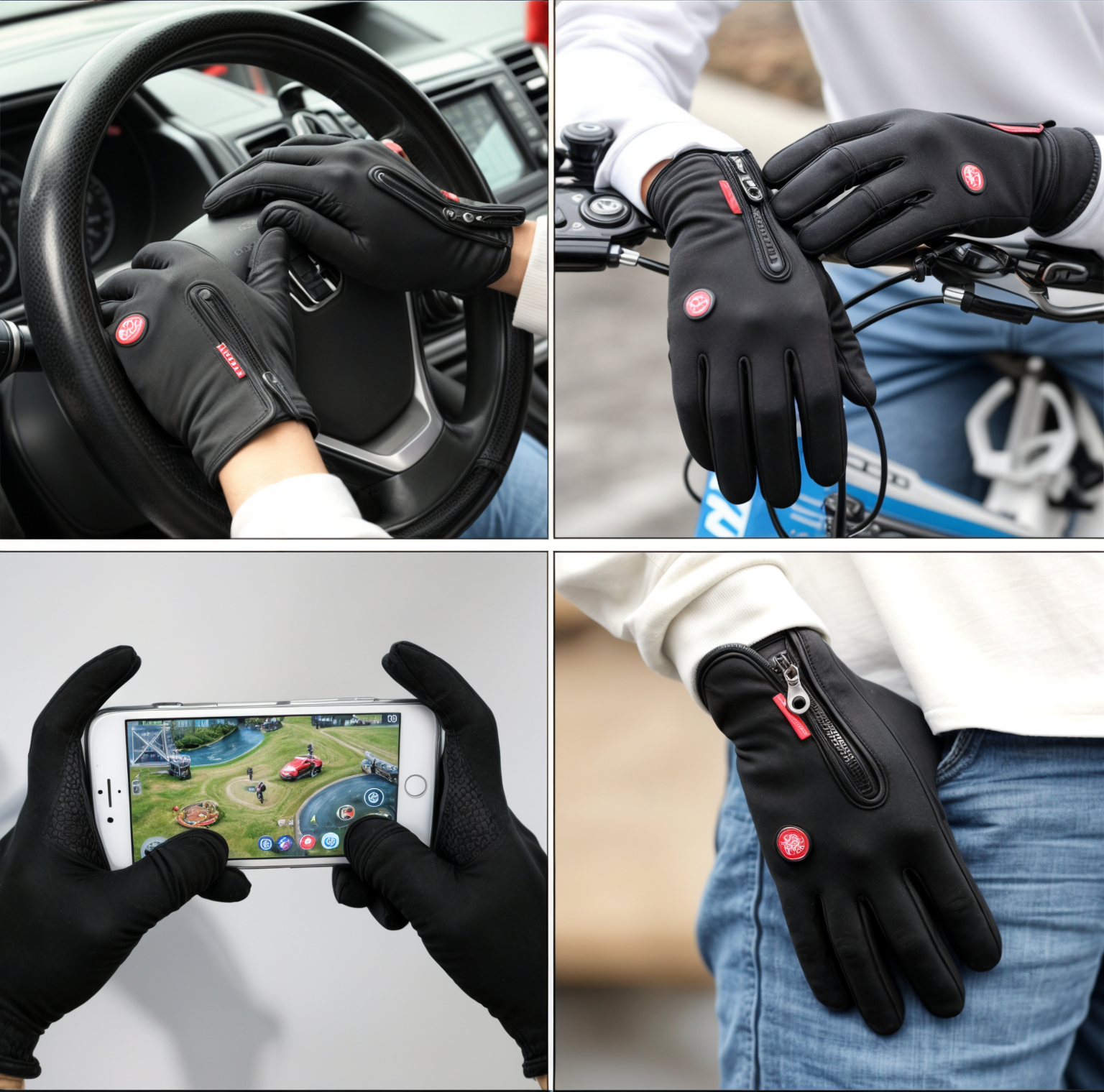 Wasserdichte und Winddichte Thermohandschuhe