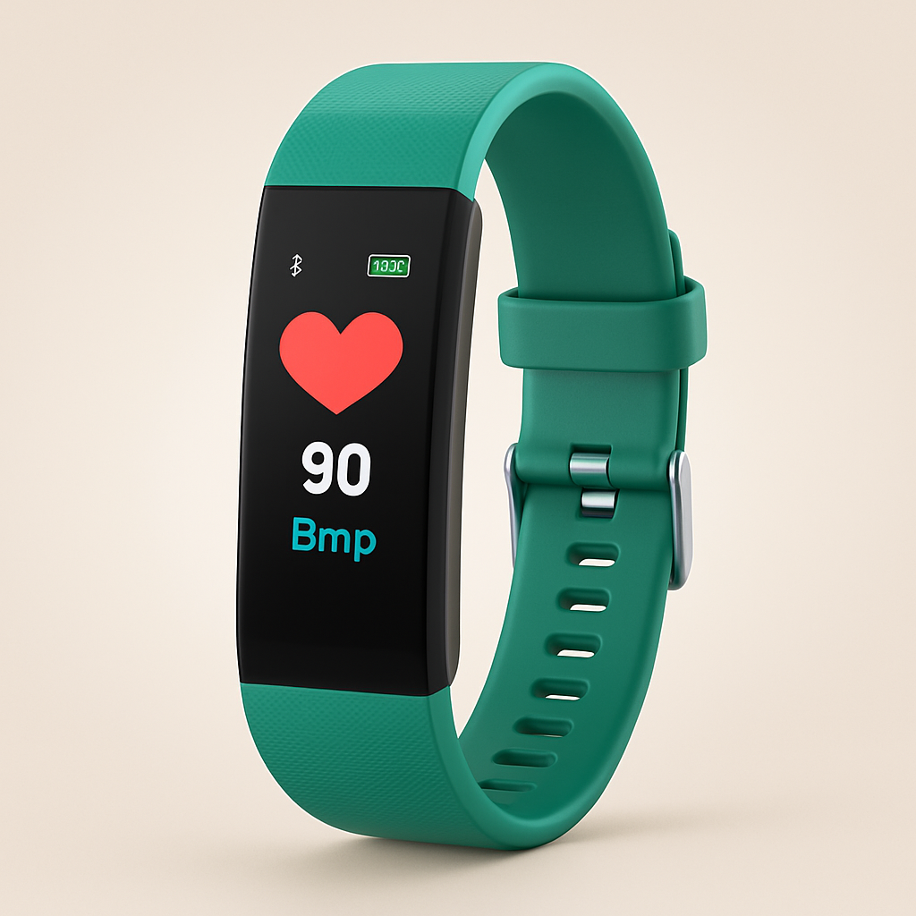 VitaWatch | Senioren Smartwatch mit Gesundheitsmonitor und Großem LED-Bildschirm