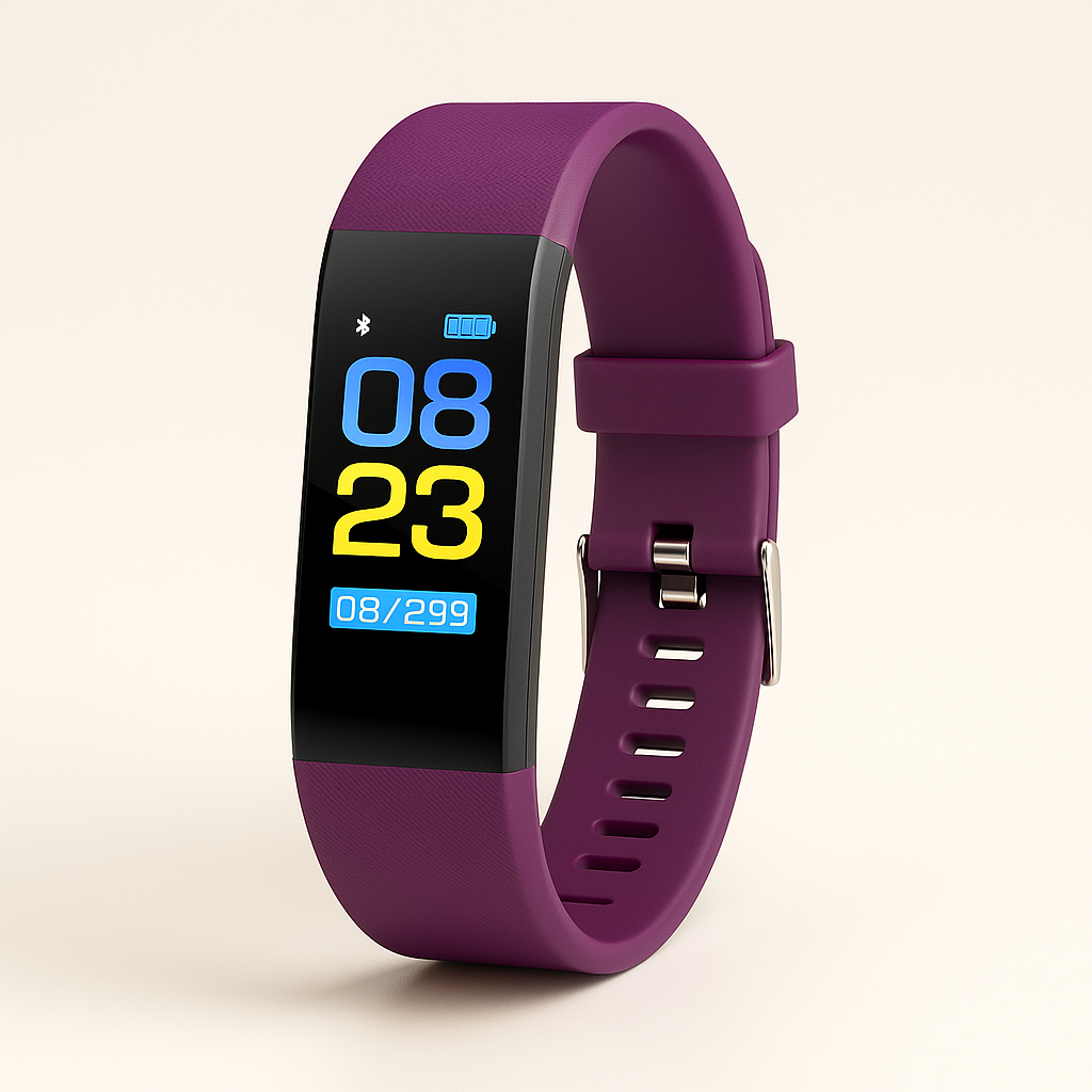 VitaWatch | Senioren Smartwatch mit Gesundheitsmonitor und Großem LED-Bildschirm
