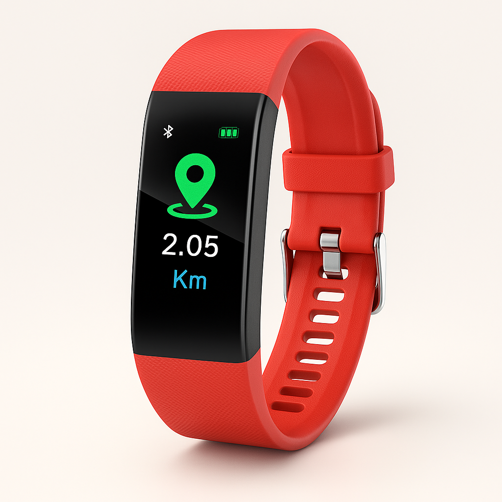 VitaWatch | Senioren Smartwatch mit Gesundheitsmonitor und Großem LED-Bildschirm
