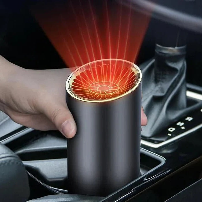 12V Auto Heizlüfter & Kühler – Drehbarer Becherhalter mit Heizung