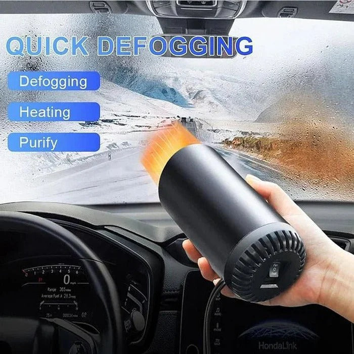 12V Auto Heizlüfter & Kühler – Drehbarer Becherhalter mit Heizung