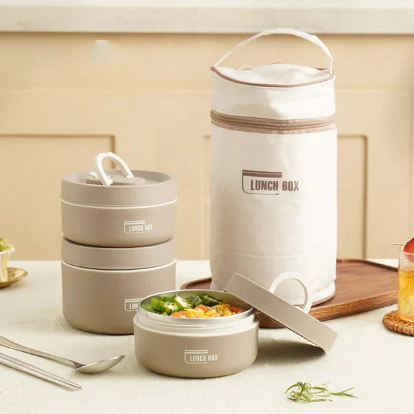 EcoLunch - Isolierte Lunchbox für frische Mahlzeiten unterwegs