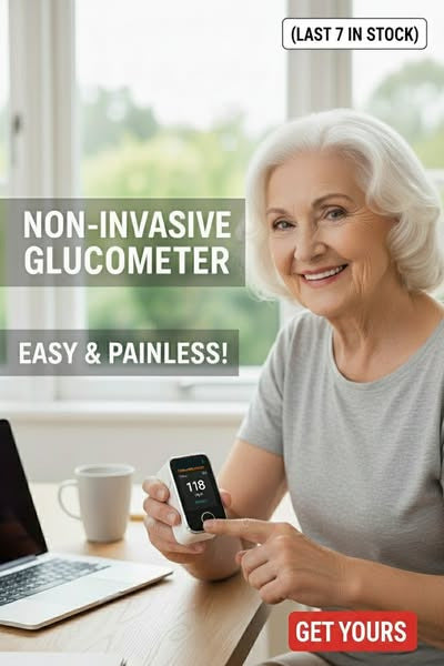 Nicht-invasiver Blutzucker-Monitor — 5-Sekunden-Ablesung | - 99% Genauigkeit 8-1