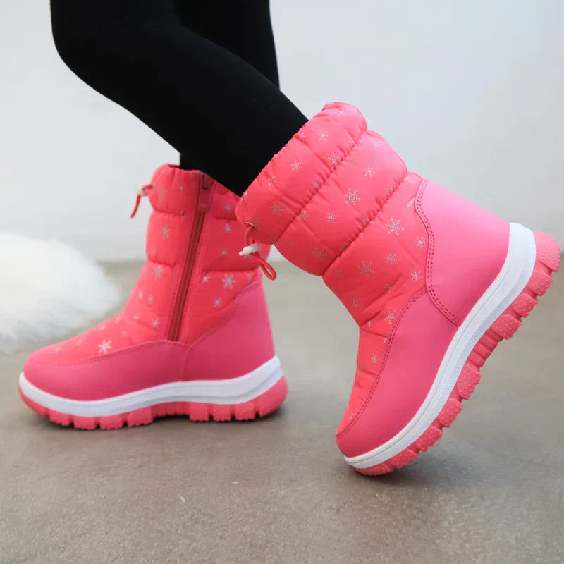 Wasserdichte warme Schneestiefel für Mädchen und Frauen
