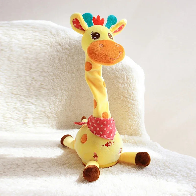 Giraffe Groove Plüschspielzeug | Weicher und kuscheliger Begleiter für endlosen Spielspaß