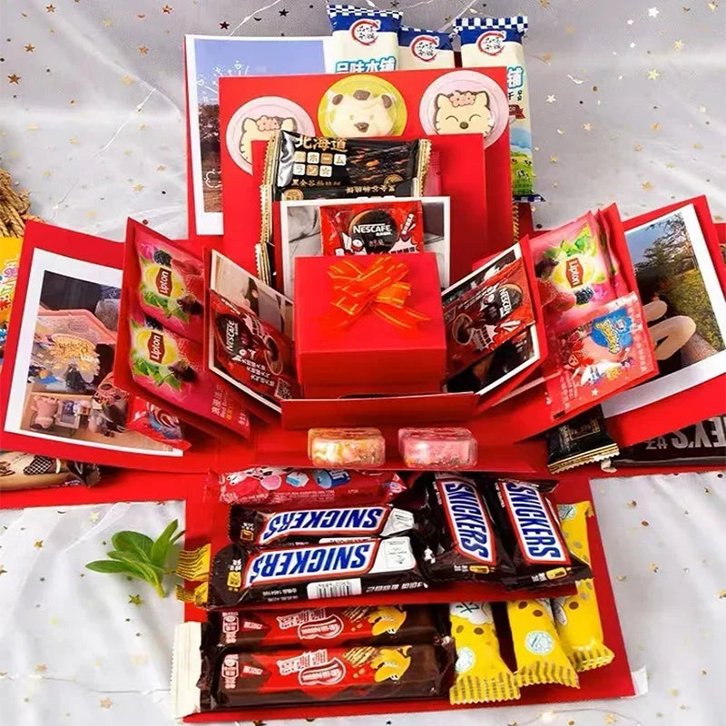 Überraschungs-Explosion Geschenkbox-Kit