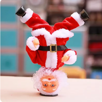 SantaClimb | Santas Musikalische Kletterfestdekoration Interaktives Spielzeug