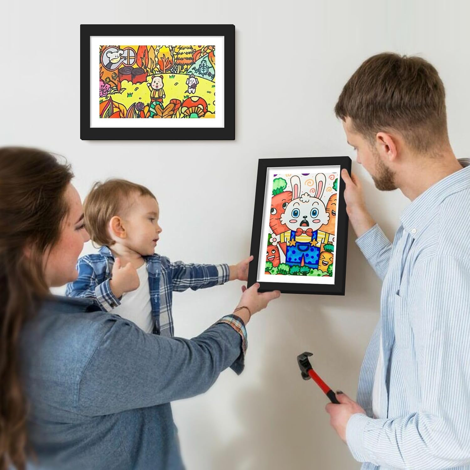 ArtNest Magnetischer Rahmen | Kreative Displaylösung für Kinderkunstwerke