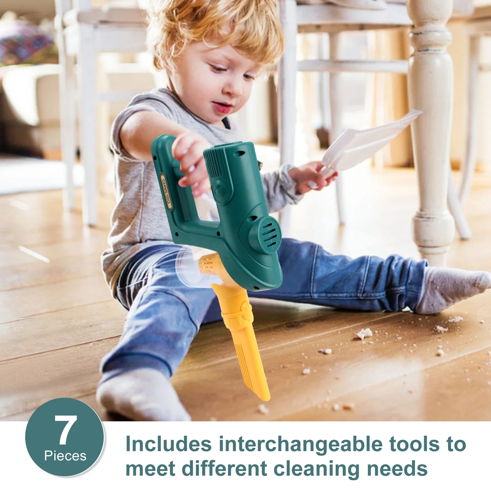 Interaktiver Mini Staubsauger Spielzeug für Kinder