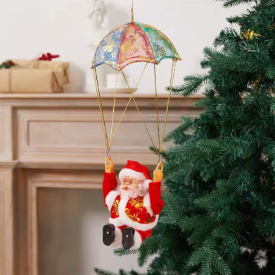 SantaClimb | Santas Musikalische Kletterfestdekoration Interaktives Spielzeug