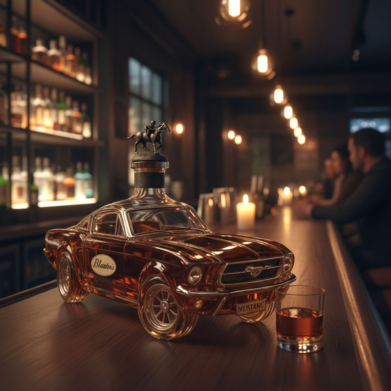 BowLift | Mustang Auto-förmiger Whiskey Dekanter