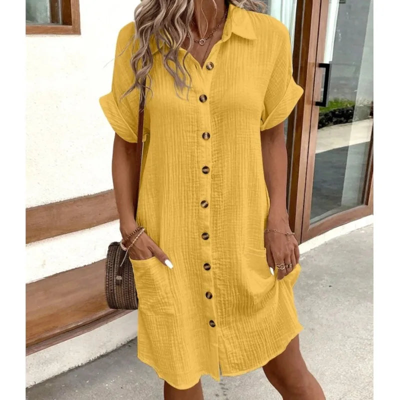 Carlijn™ Sommerkleid mit Kragen