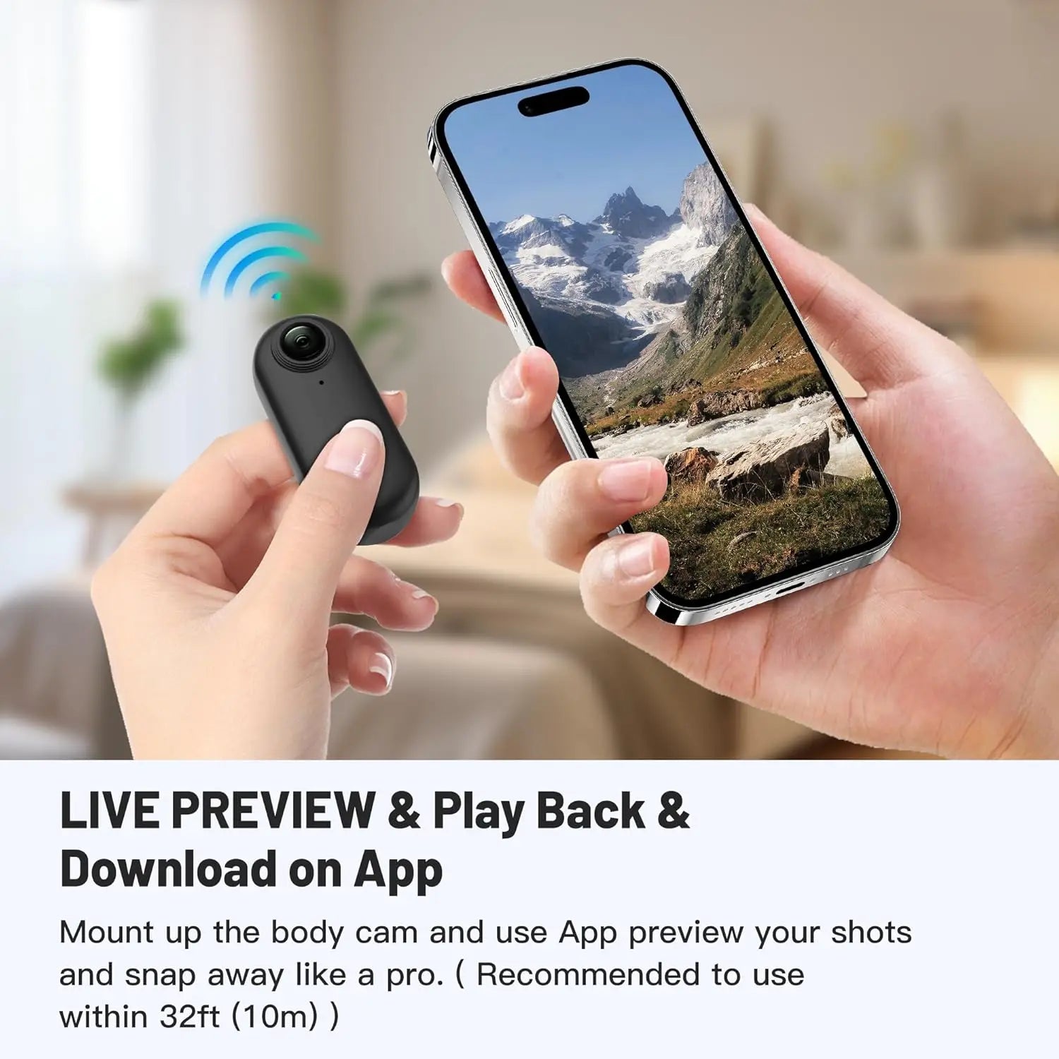 SnapGuard Mini Cam | Kompakte HD-Bodykamera für diskrete Aufnahmen
