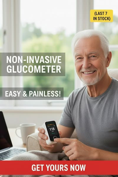 Nicht-invasiver Blutzucker-Monitor — 5-Sekunden-Ablesung | - 99% Genauigkeit 8-1