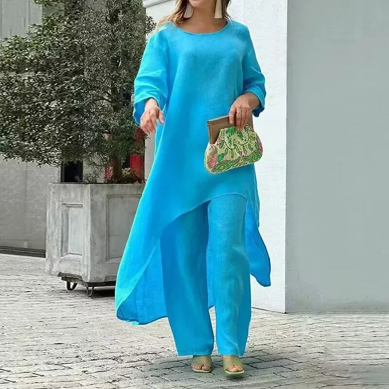 Lily - Baumwolle Leinen Set