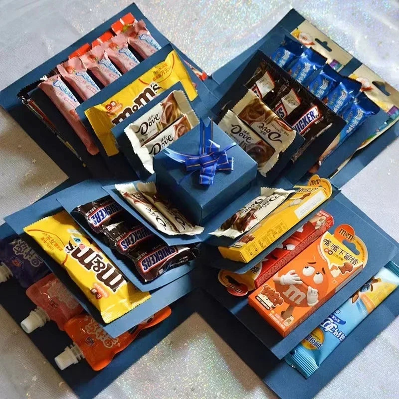 Überraschungs-Explosion Geschenkbox-Kit