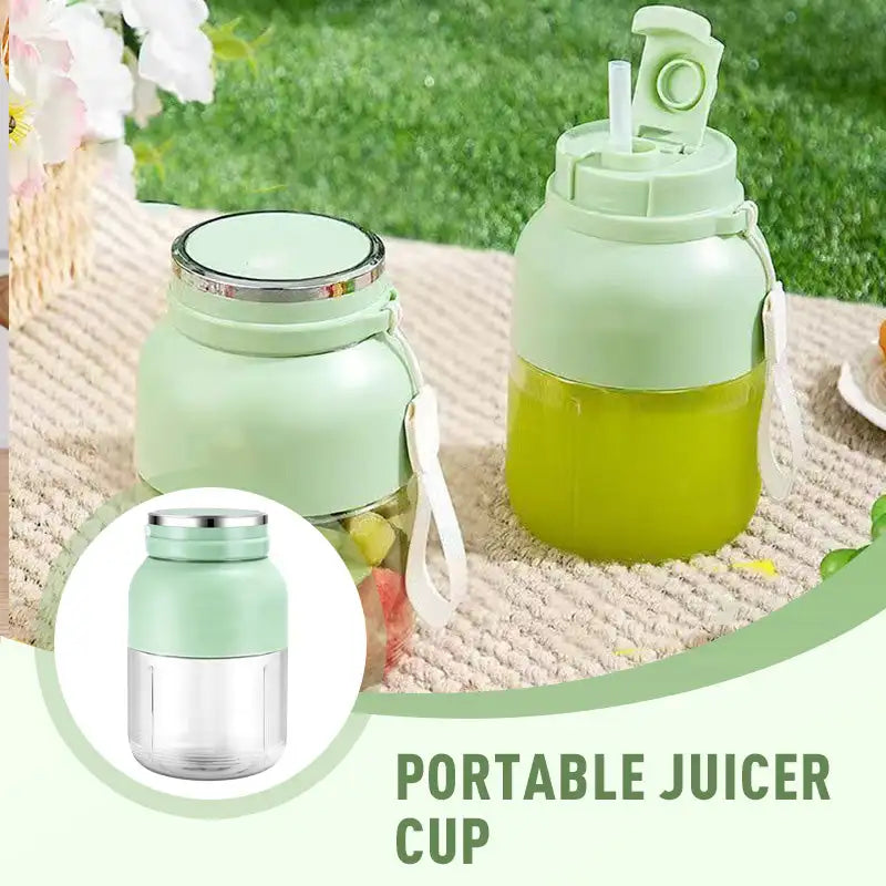 BlendMaster Tragbarer Mixer | Bereite mühelos Smoothies für unterwegs zu