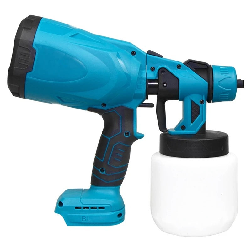 PaintPro | Drahtloses Hochdruck-Spritzpistole 1000ML Farbsprüher für Makita 18V Akku