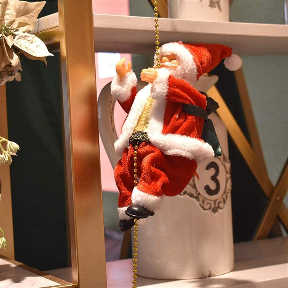 SantaClimb | Santas Musikalische Kletterfestdekoration Interaktives Spielzeug
