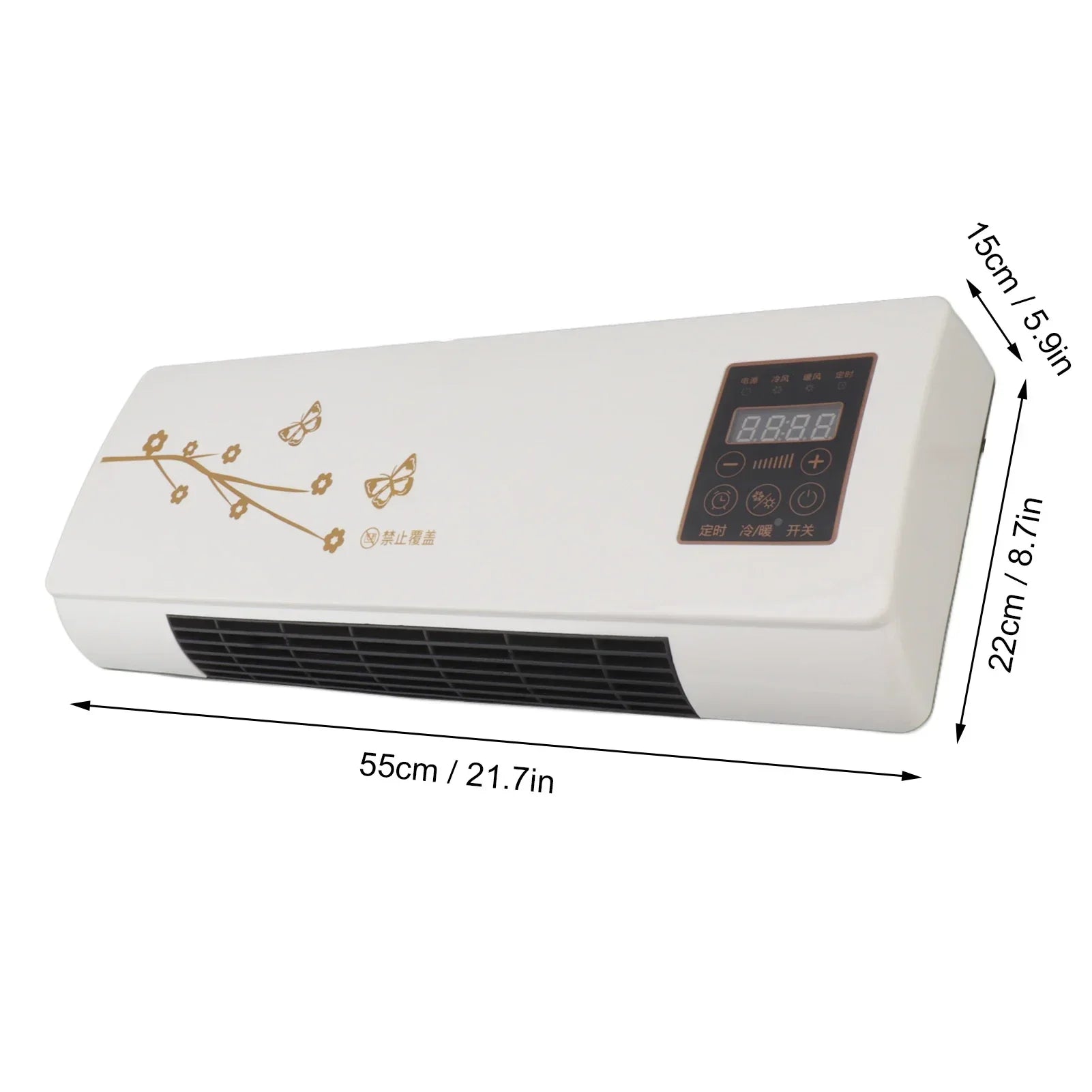 CoolBreeze Mini-Klimaanlage | Effiziente Doppel-Kühlung für ultimativen Komfort