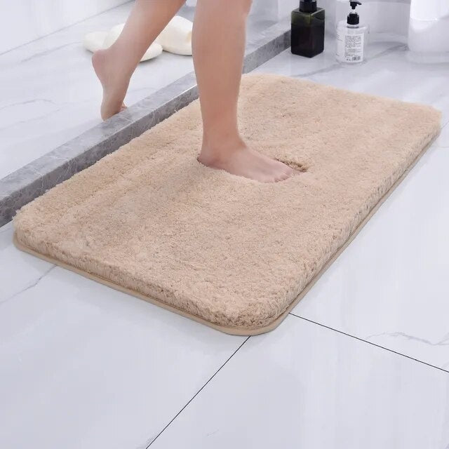 Rutschfeste Badematte Schnell Trocknend Mikrofaser 50 x 80 cm Luxus Komfort Sicherheit