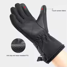 Elektrische Winterhandschuhe - Beheizt | 3 Temperaturstufen | Wasserdicht