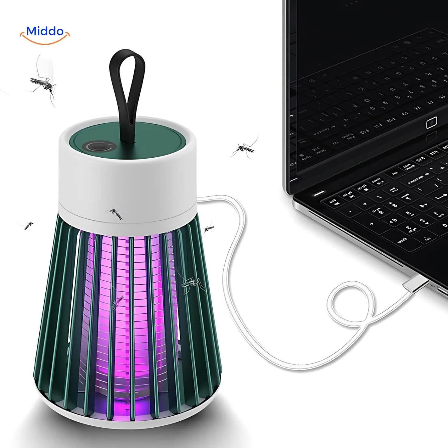 MückenSchutz Pro USB Lampe | Effektive Insektenbekämpfung für drinnen und draußen