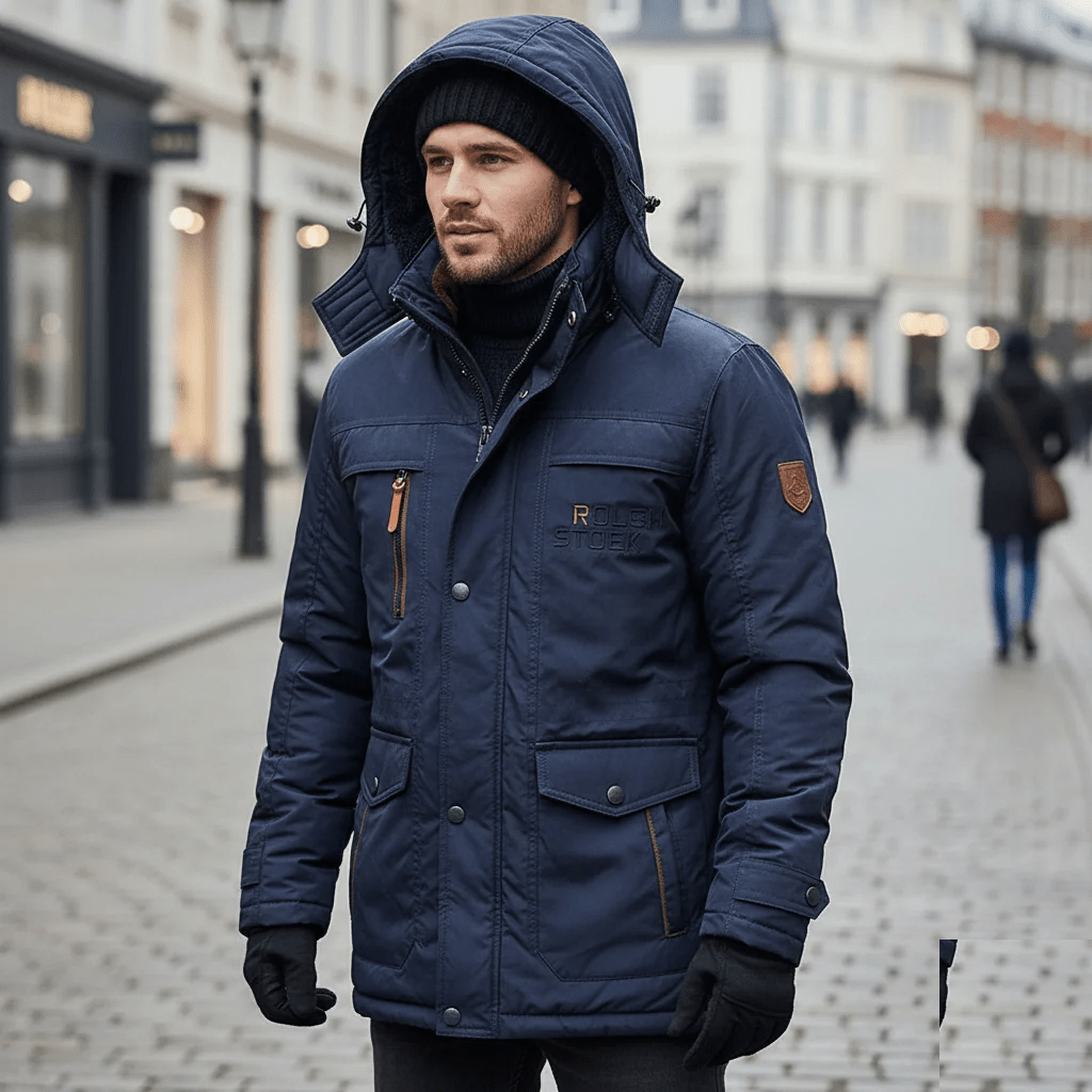 FROSTGUARD – Wattierter Parka für Wärme & Schutz an Kalten Tagen