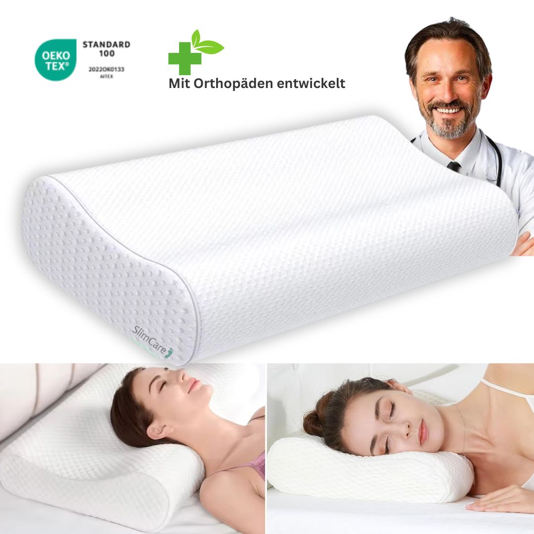 Orthopädisches Ergonomisches Nackenkissen für Komfortables Schlafen