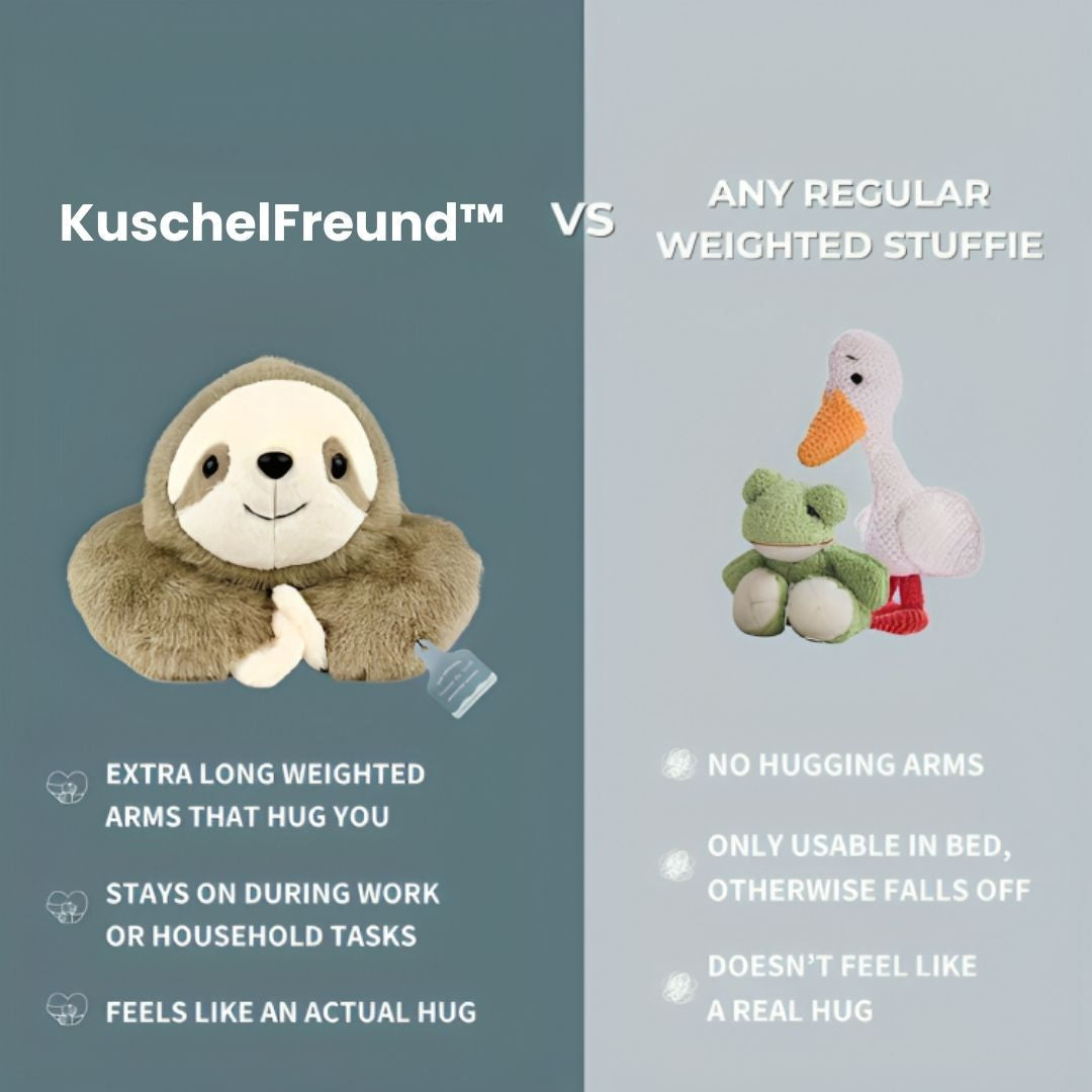 Kuscheltier gegen Stress | Plüschtier für Entspannung | KuschelFreund
