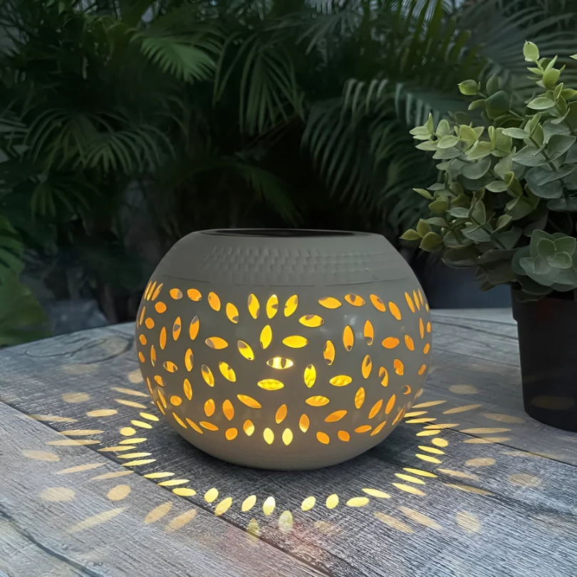 Lumopatter | Gepunktete Solar-Gartenbeleuchtung