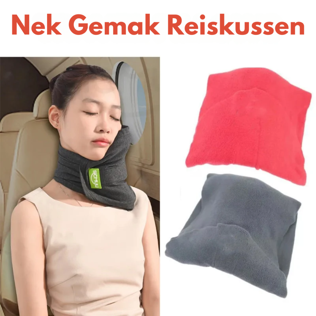 Reise-Nackenkissen - Extremen Komfort für Reisen | Leicht & Hygienisch