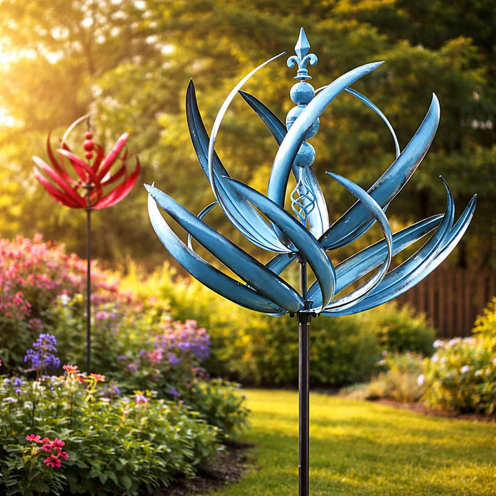 Wetterhahn aus Metall | Dekoration für Garten und Dach | FloraSpindel