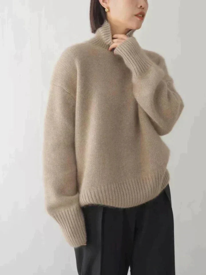 Rollkragenpullover - Luxuriöser und Stilvoller Strickpullover