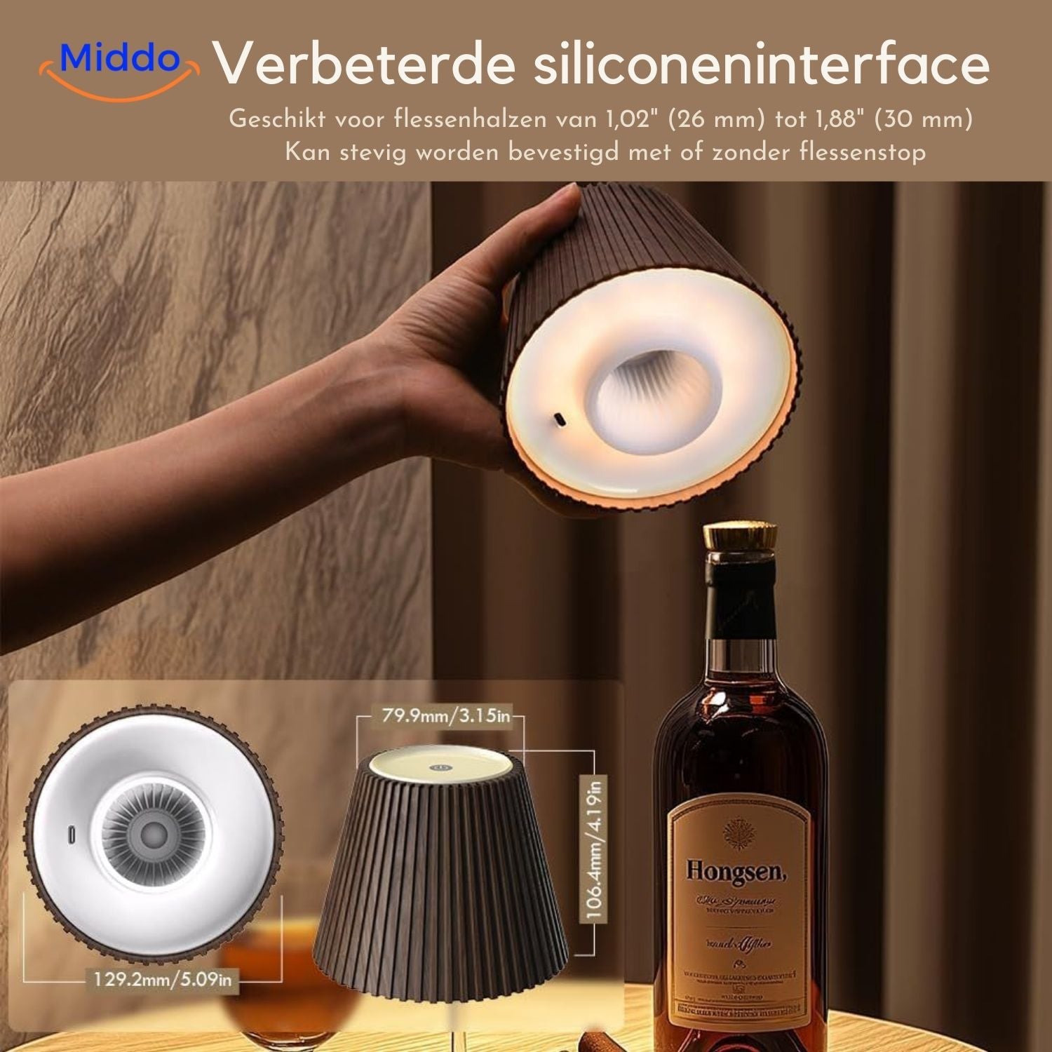 LumaGlow Flaschenlampe | Verwandle jede Flasche in ein faszinierendes Lichtspiel!