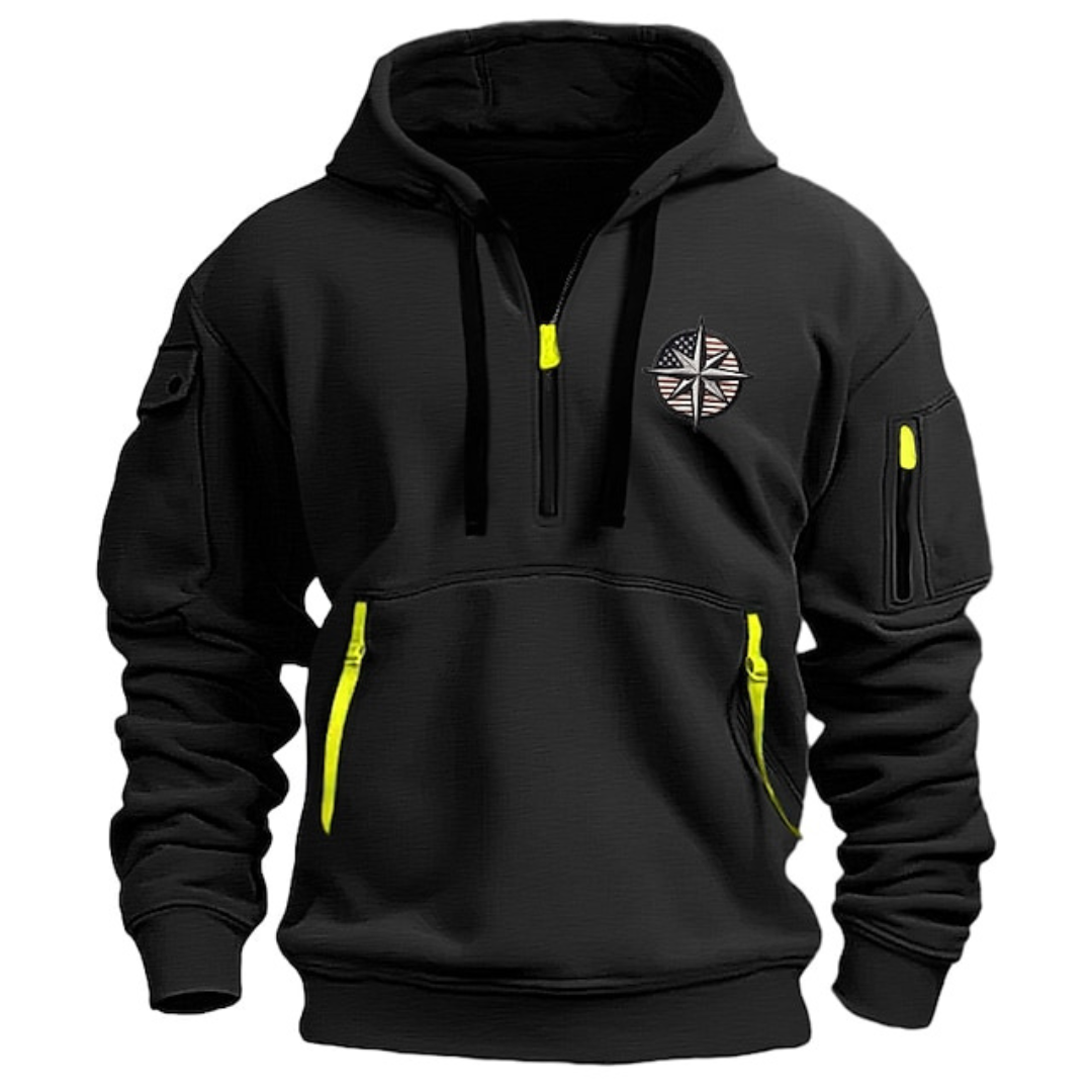 Hoodie mit Kapuze für Herren Stil und Komfort - Pullover