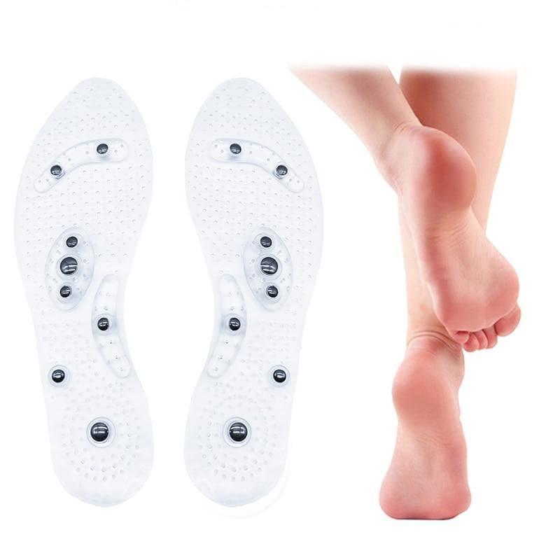 Gewichtsverlust-Einlegesohlen | Fördert die Durchblutung und unterstützt den Gewichtsverlust durch die magnetische Fußmassage. Geeignet für Herren- und Damengrößen.
