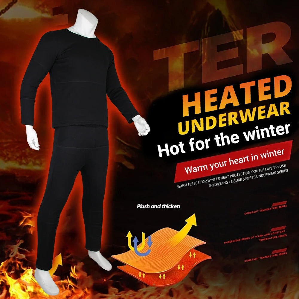 Wärmendes Unterwäsche | Wiederaufladbare Thermo-Basislage | Unisex
