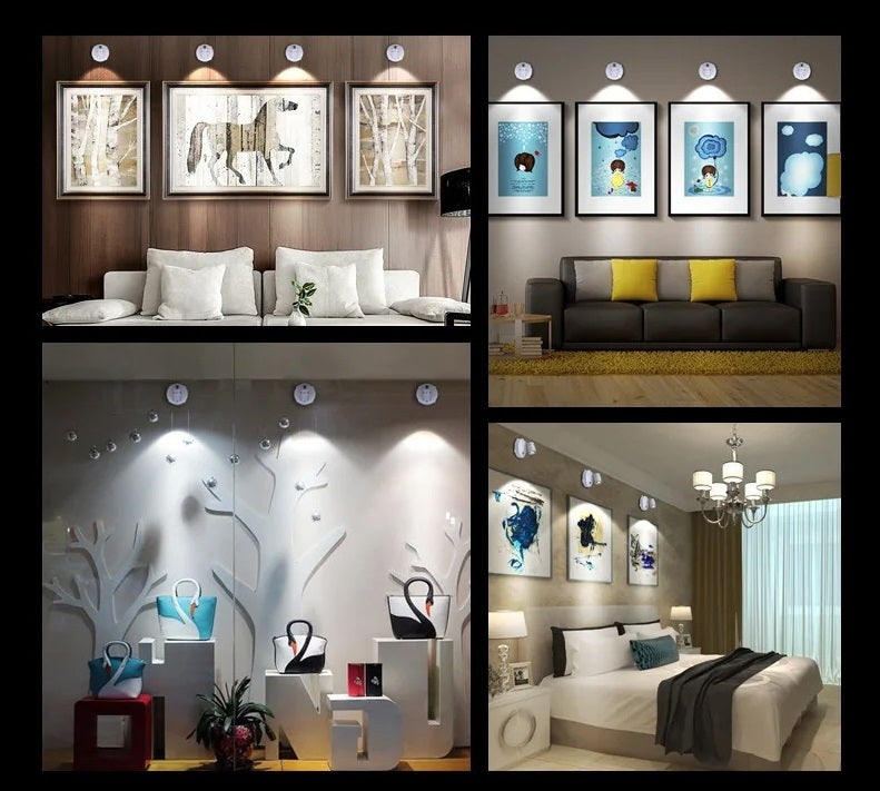 Drahtlose LED-Spot für Zuhause und Außenbereich