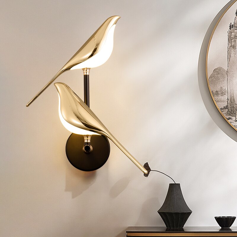 MrBird™ | Moderne Wandlampe in Form von Vögeln
