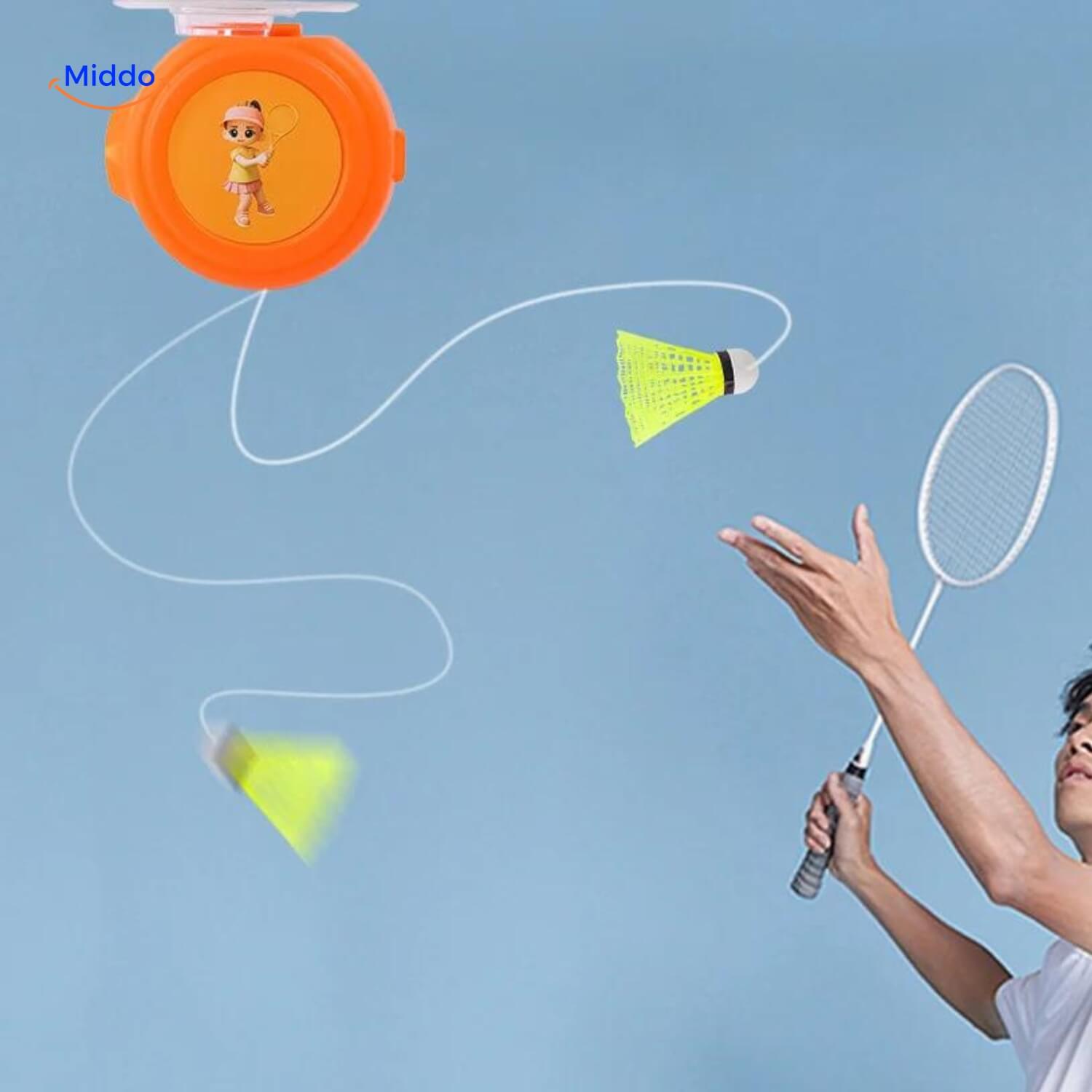 SpinMaster Badminton Trainer | Effektives Indoor-Training für alle Altersgruppen und Fitnesslevels