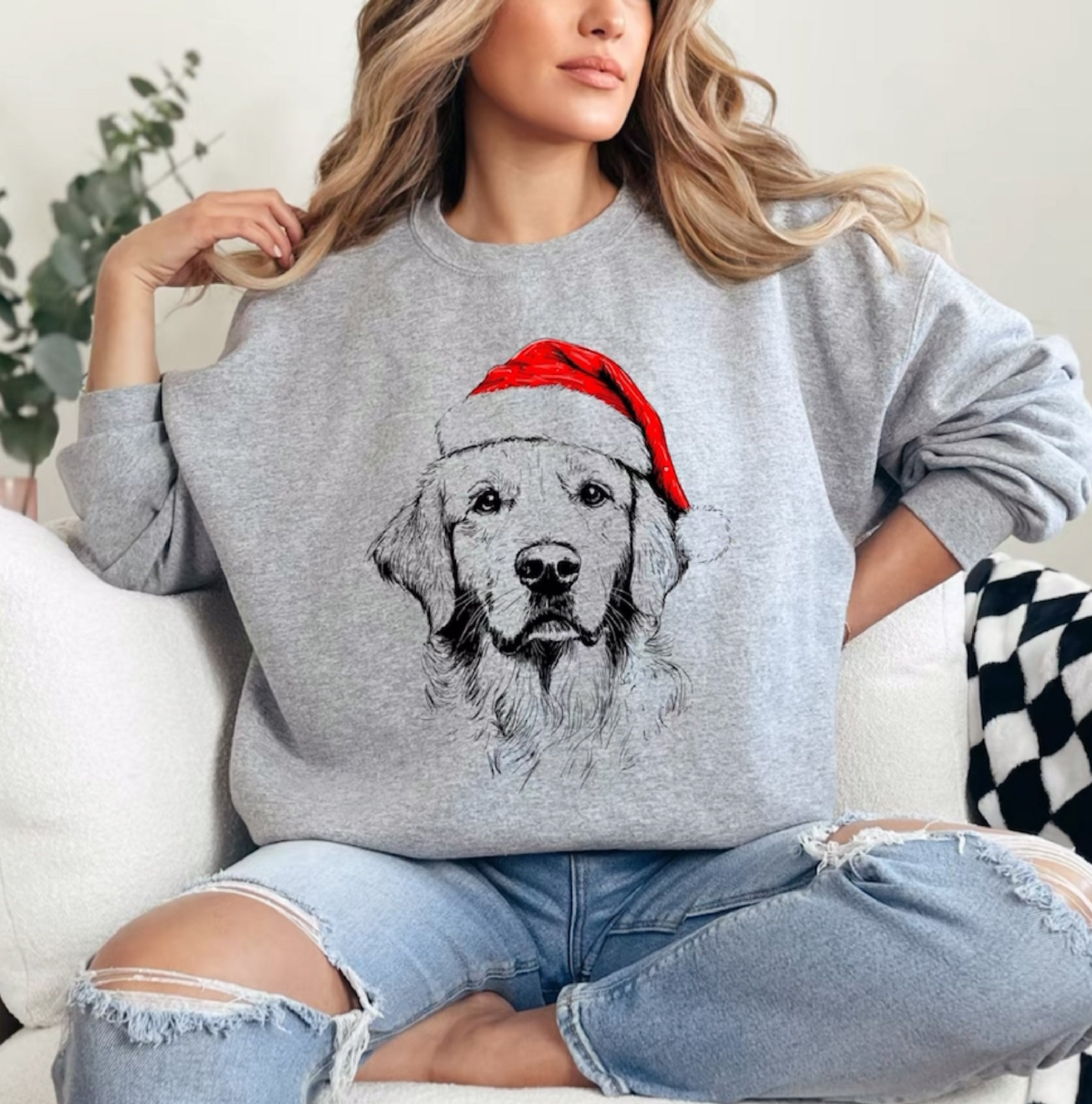 Santa Paws - Weihnachts-Hundepullover