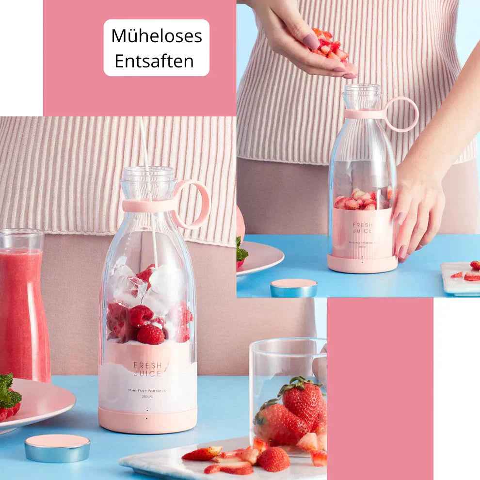 Blend & Go - Tragbarer Mixer - Wiederaufladbarer Akku & Ultra Kompakt