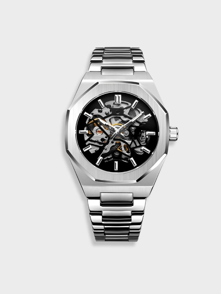 Blaise - Chronograph Uhr Leder - Zeitlose Eleganz