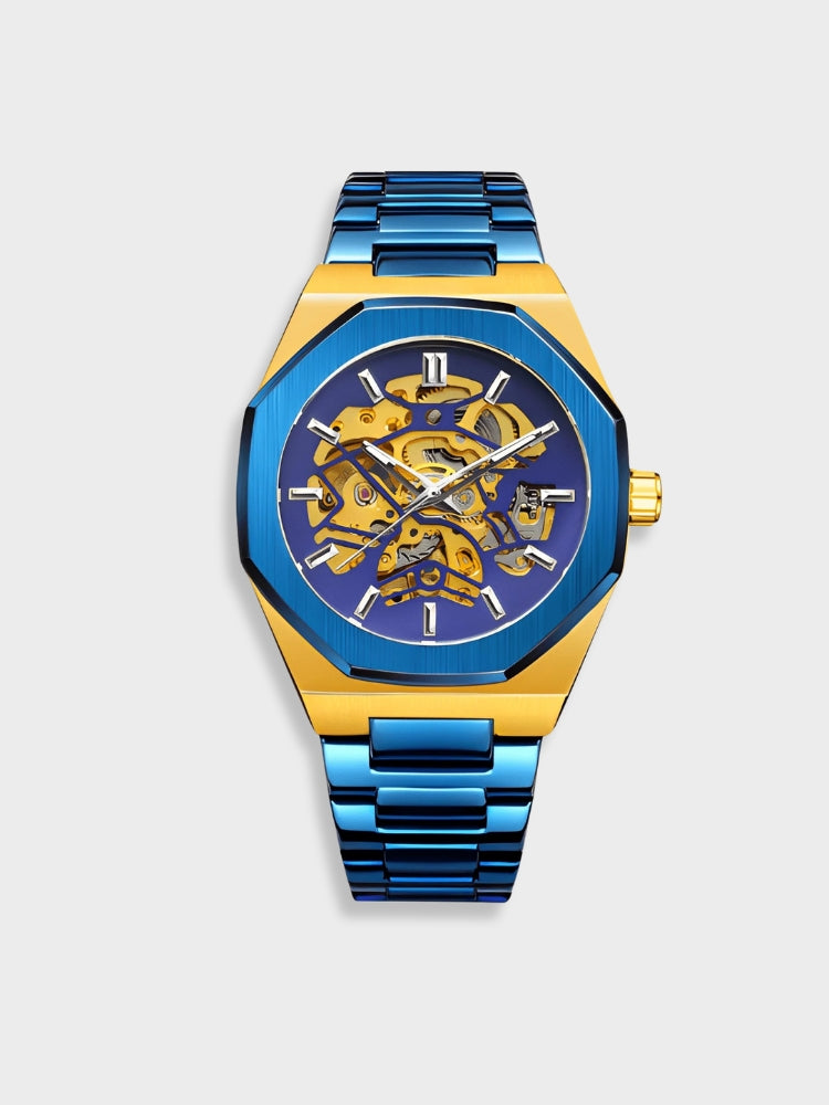 Blaise - Chronograph Uhr Leder - Zeitlose Eleganz