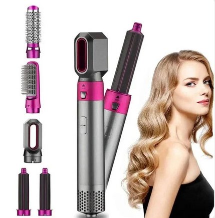 5-in-1 Stylingbürste mit Coanda-Effekt und ionischer Technologie für Trocknung und Locken