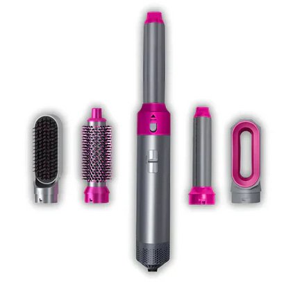 5-in-1 Stylingbürste mit Coanda-Effekt und ionischer Technologie für Trocknung und Locken