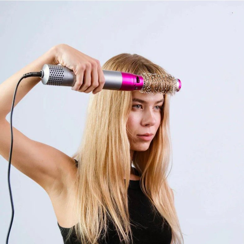 5-in-1 Stylingbürste mit Coanda-Effekt und ionischer Technologie für Trocknung und Locken