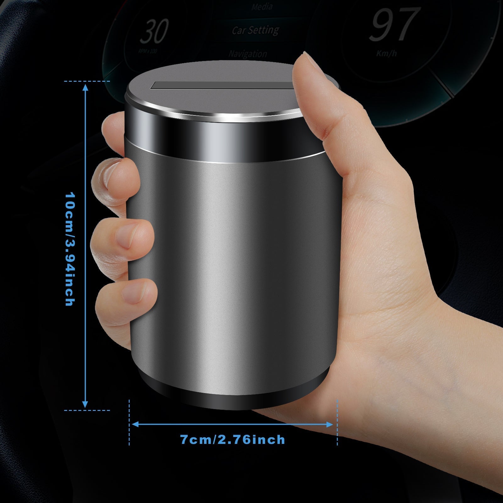 Célestique | Automatischer smarter Aschenbecher – elegantes Design – umweltfreundlich – fortschrittliche Technologie